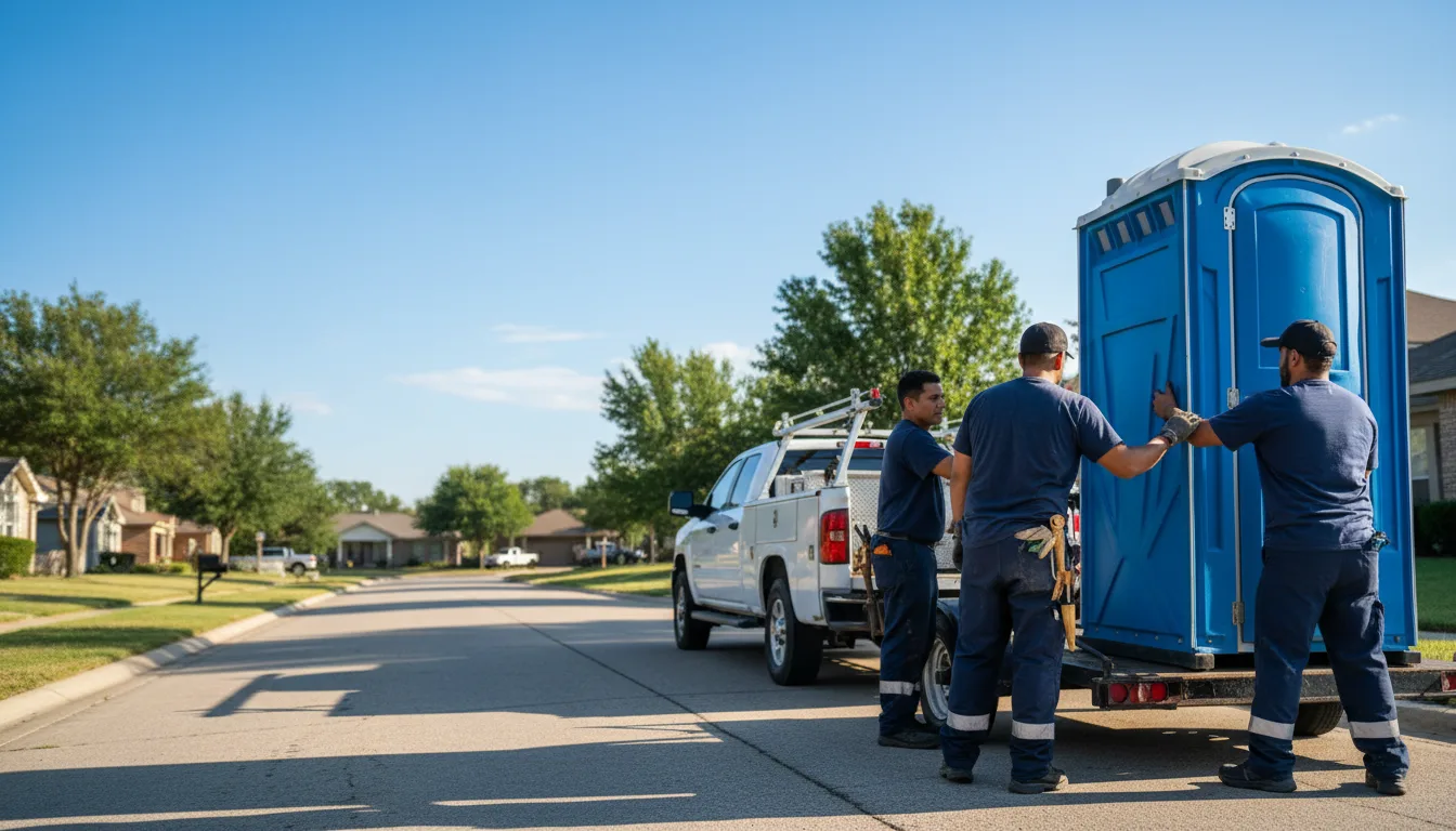 Portable Toilet Rental in Grant Park, IL near me